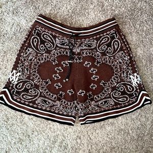 Men’s Brown Amiri Shorts size Large ! 100% Authentic!